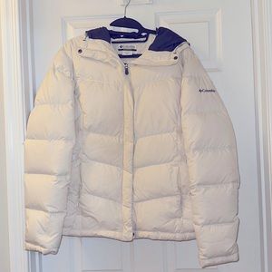 Columbia down winter coat